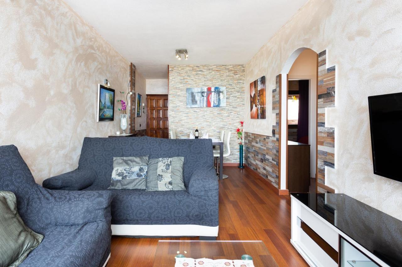 Apartamento En Primera Linea De Playa Con Aire Acondicionado Arona  Buitenkant foto