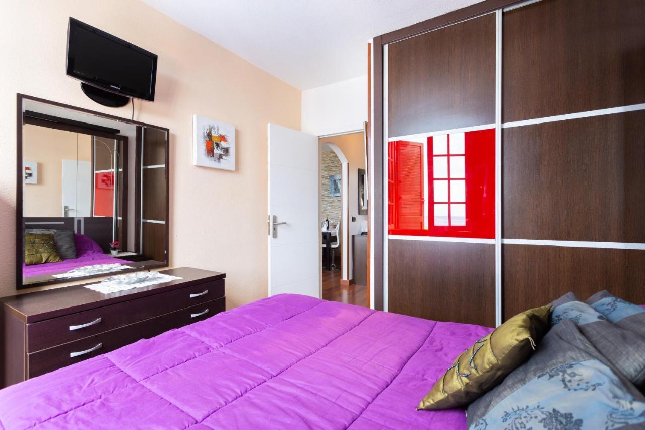 Apartamento En Primera Linea De Playa Con Aire Acondicionado Arona  Buitenkant foto